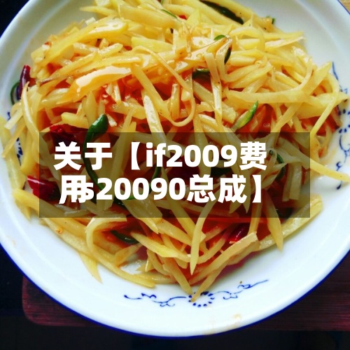 关于【if2009费用,fs20090总成】