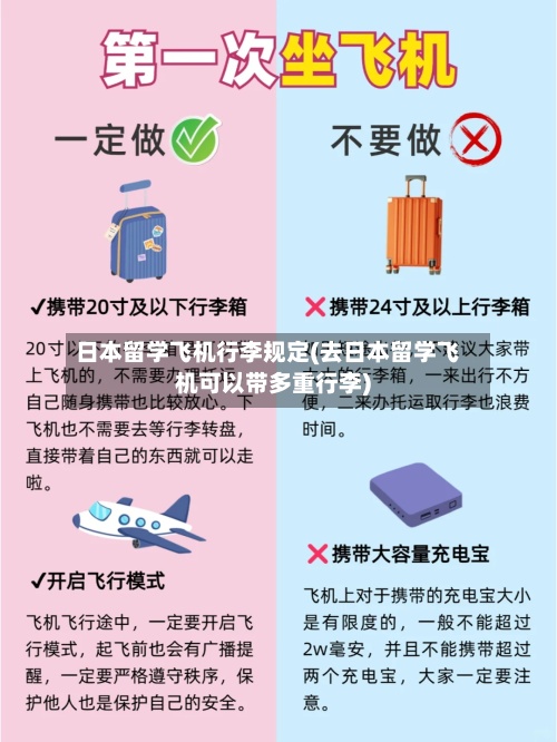 日本留学飞机行李规定(去日本留学飞机可以带多重行李)-第3张图片