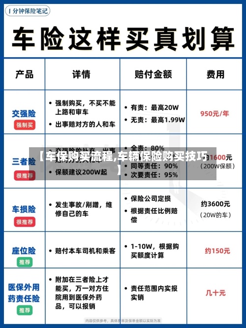 【车保购买流程,车辆保险购买技巧】