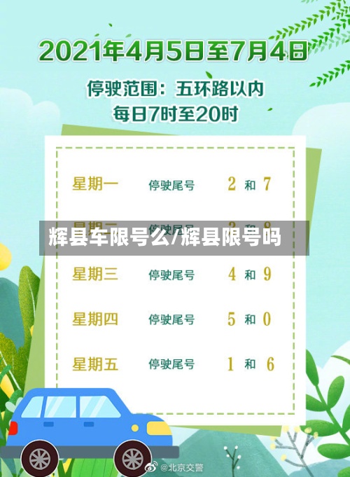 辉县车限号么/辉县限号吗