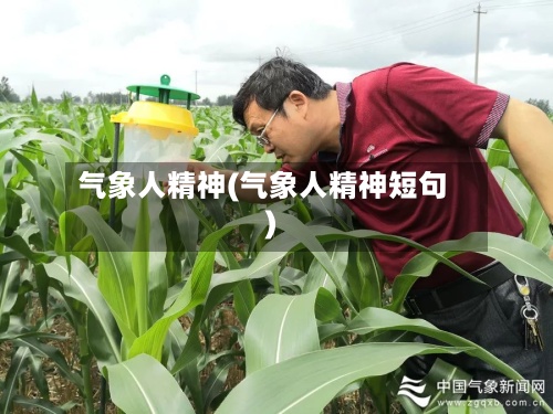 气象人精神(气象人精神短句)
