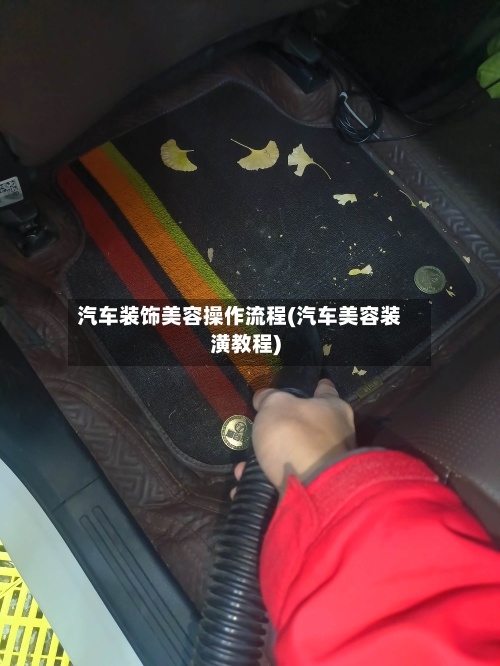汽车装饰美容操作流程(汽车美容装潢教程)