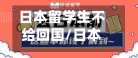 日本留学生不给回国/日本留学生不给回国怎么办-第3张图片