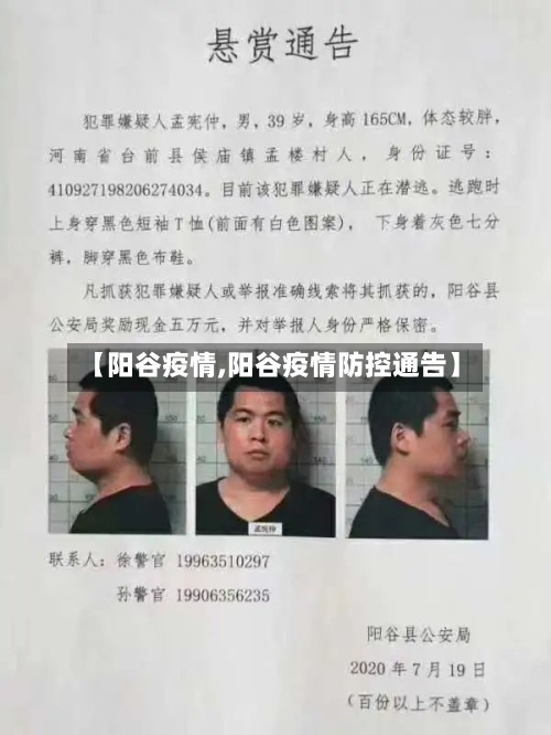 【阳谷疫情,阳谷疫情防控通告】-第2张图片