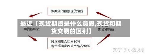 最近【现货期货是什么意思,现货和期货交易的区别】