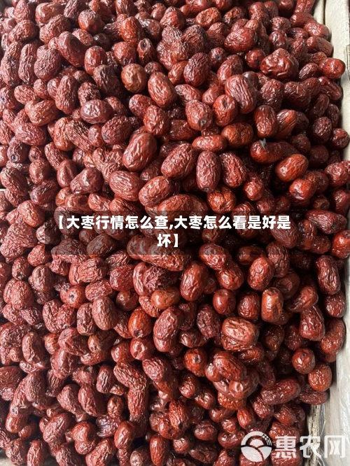 【大枣行情怎么查,大枣怎么看是好是坏】-第2张图片