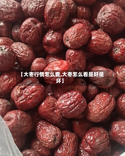 【大枣行情怎么查,大枣怎么看是好是坏】