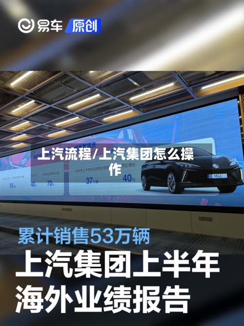 上汽流程/上汽集团怎么操作