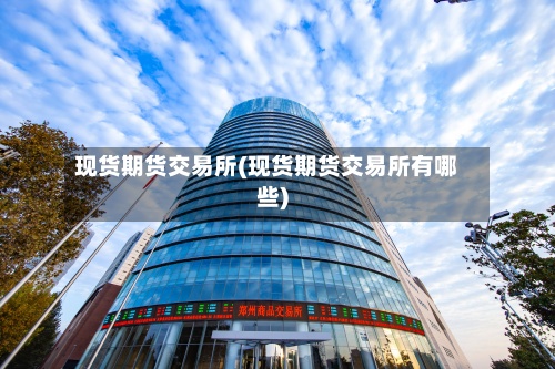 现货期货交易所(现货期货交易所有哪些)-第2张图片