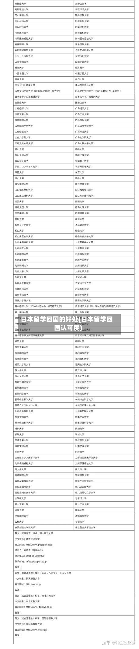 日本留学回国的好处(日本留学回国认可度)