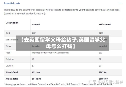 【去英国留学父母给孩子,英国留学父母怎么打钱】-第3张图片