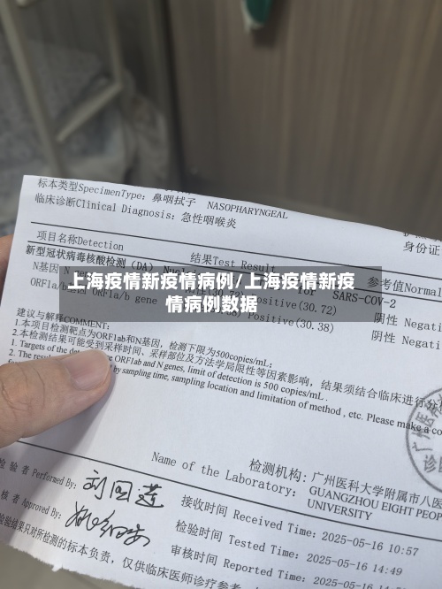 上海疫情新疫情病例/上海疫情新疫情病例数据-第2张图片