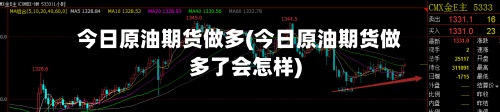 今日原油期货做多(今日原油期货做多了会怎样)
