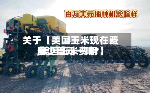 关于【美国玉米现在费用
,美国玉米费用
多少美元一吨?】