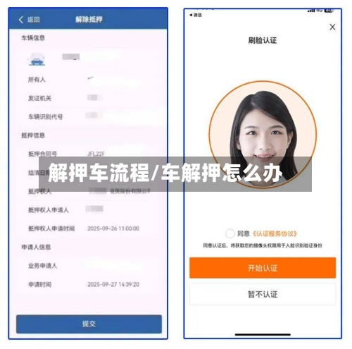 解押车流程/车解押怎么办