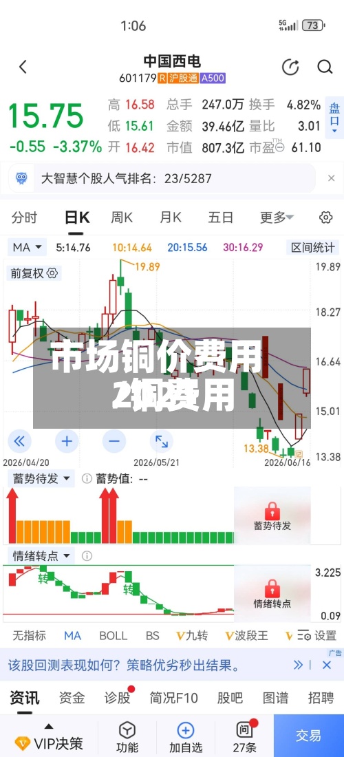 市场铜价费用/铜费用2021-第2张图片