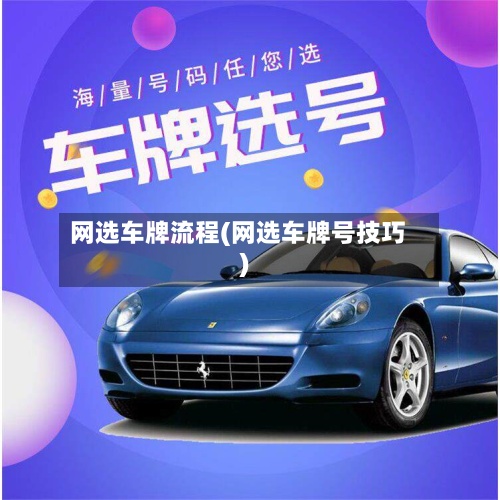 网选车牌流程(网选车牌号技巧)-第2张图片