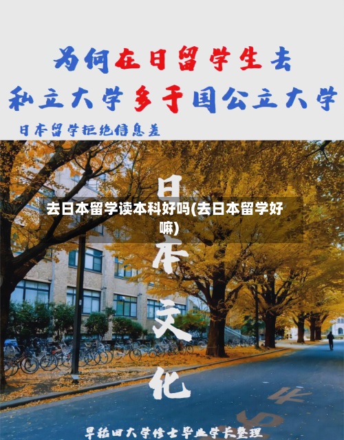 去日本留学读本科好吗(去日本留学好嘛)