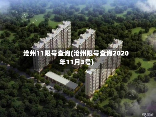 沧州11限号查询(沧州限号查询2020年11月3号)-第2张图片
