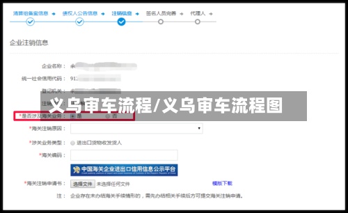 义乌审车流程/义乌审车流程图-第3张图片