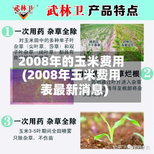 2008年的玉米费用
(2008年玉米费用
表最新消息)