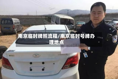 南京临时牌照流程/南京临时号牌办理地点-第3张图片