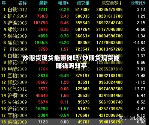 炒期货现货能赚钱吗/炒期货现货能赚钱吗知乎