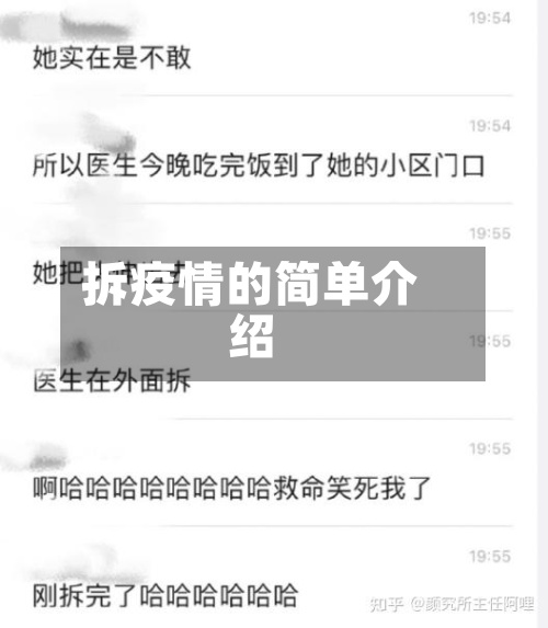 拆疫情的简单介绍-第2张图片