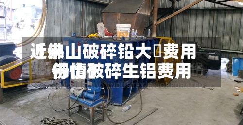 近来
【佛山破碎铅大枓费用
佛山破碎生铝费用
行情】-第2张图片