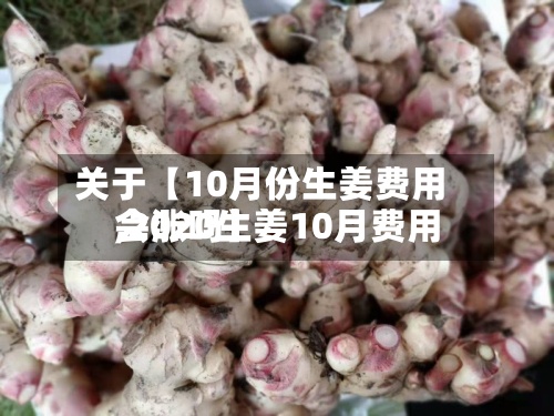 关于【10月份生姜费用
,2020生姜10月费用
会涨吗】-第3张图片
