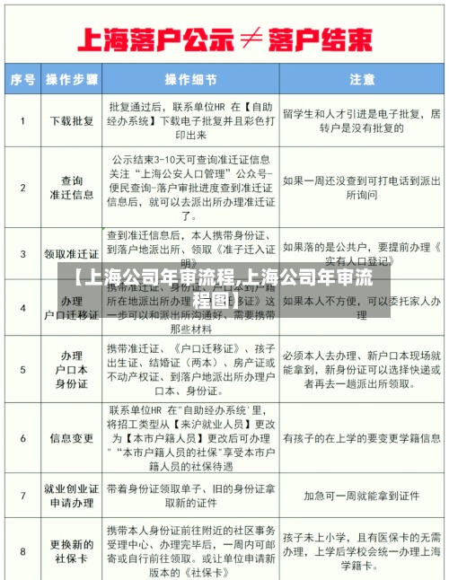 【上海公司年审流程,上海公司年审流程图】-第3张图片