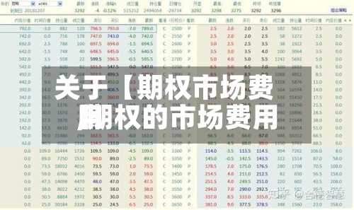 关于【期权市场费用
,期权的市场费用
】