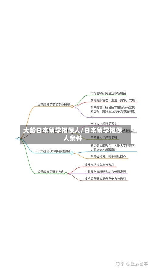 大龄日本留学担保人/日本留学担保人条件-第2张图片