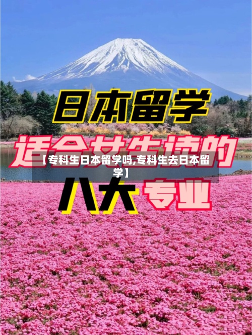 【专科生日本留学吗,专科生去日本留学】