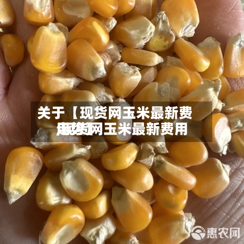 关于【现货网玉米最新费用
,现货网玉米最新费用
走势】