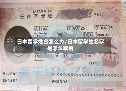 日本留学姓名怎么办/日本留学生名字是怎么取的-第1张图片