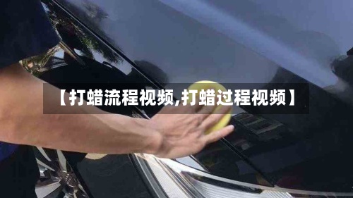 【打蜡流程视频,打蜡过程视频】-第3张图片