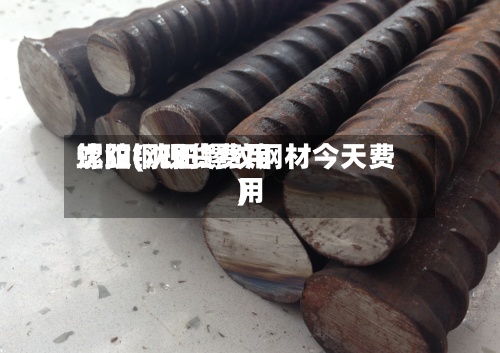 螺纹钢现货费用沈阳(沈阳螺纹钢材今天费用)-第3张图片