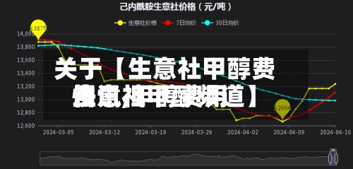 关于【生意社甲醇费用
快讯,甲醇费用
生意社甲醇频道】