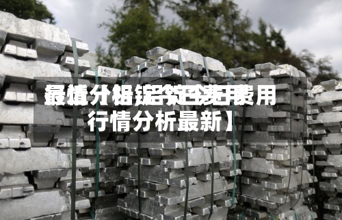 最近【铝锭今日费用
行情分析,铝锭今日费用
行情分析最新】
