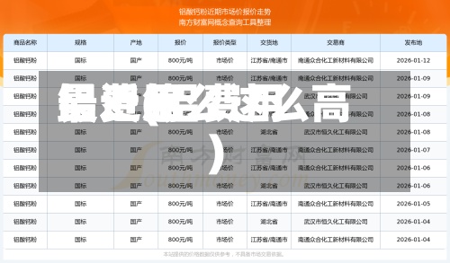 铝费用
最近(铝费用
最近怎么这么高)