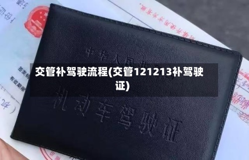 交管补驾驶流程(交管121213补驾驶证)-第3张图片