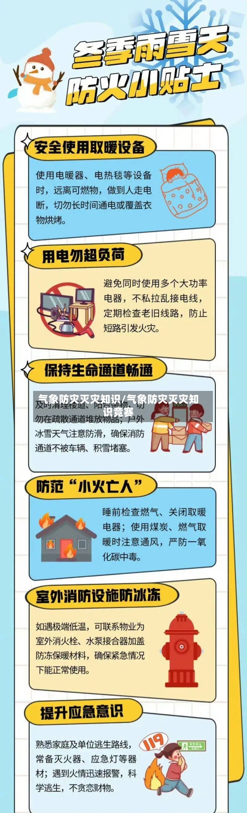 气象防灾灭灾知识/气象防灾灭灾知识竞赛