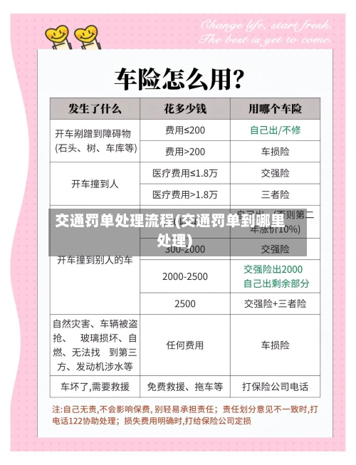 交通罚单处理流程(交通罚单到哪里处理)