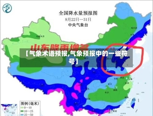 【气象术语预报,气象预报中的一些符号】