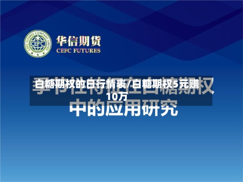 白糖期权的日行情表/白糖期权5元赚10万