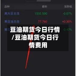 豆油期货今日行情/豆油期货今日行情费用
-第2张图片