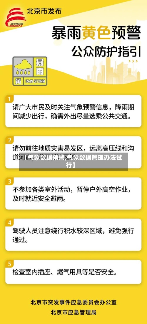 【气象数据预警,气象数据管理办法试行】-第2张图片