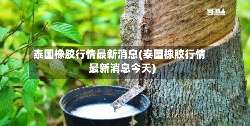 泰国橡胶行情最新消息(泰国橡胶行情最新消息今天)