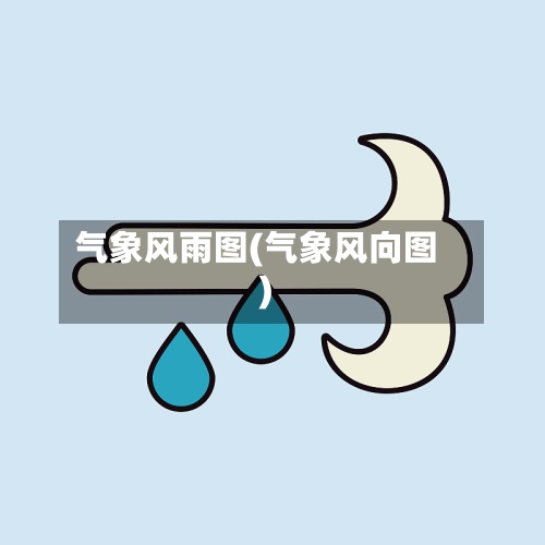 气象风雨图(气象风向图)